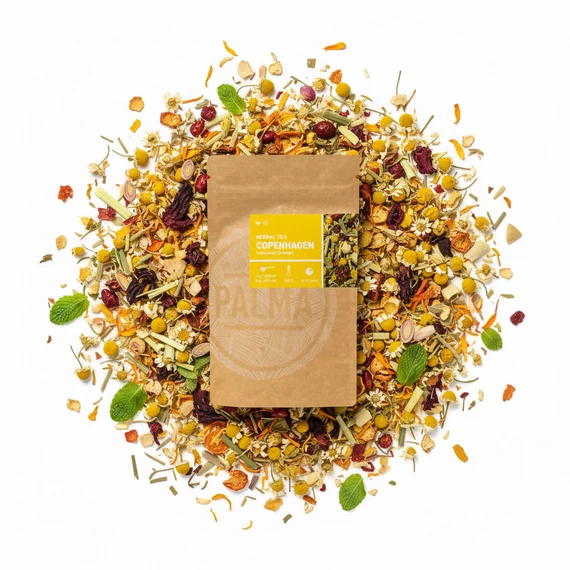 PALMA - COPENHAGEN - Kamillás-narancsos gyógynövény tea